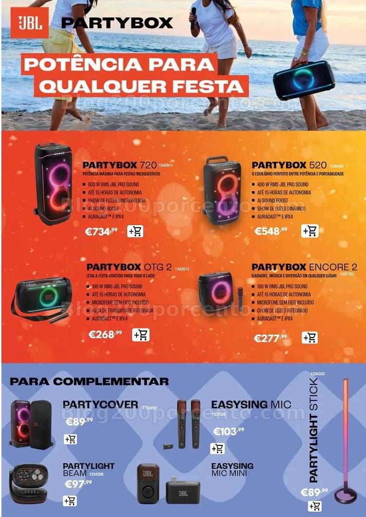 Antevisão Folheto RADIO POPULAR Especial Som Promoções de 28 julho a 18 agosto